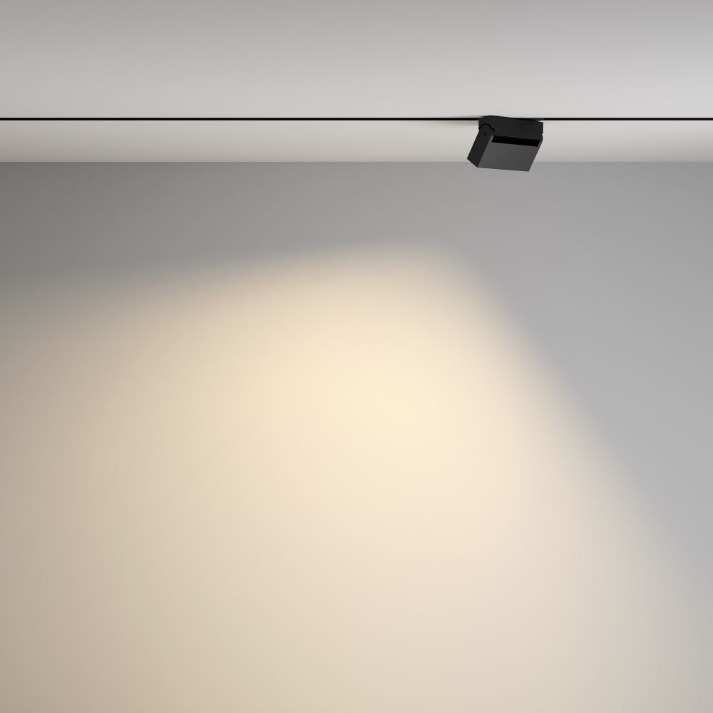 Трековый магнитный светодиодный светильник Maytoni Points Rot Gravity TR077-2-10W3K-B