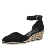 Туфли лодочки на танкетке кожаные Tamaris