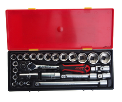 Набор инструментов 25 предметов слесарно-монтажный в ложементе JTC