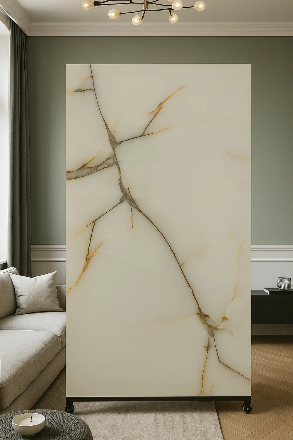 Керамогранит Indi Grand 6010 White Dawn 600x1200