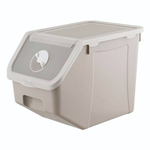 Контейнер для хранения овощей, цвет бежевый, 34*22,7*25,5 см, 14л