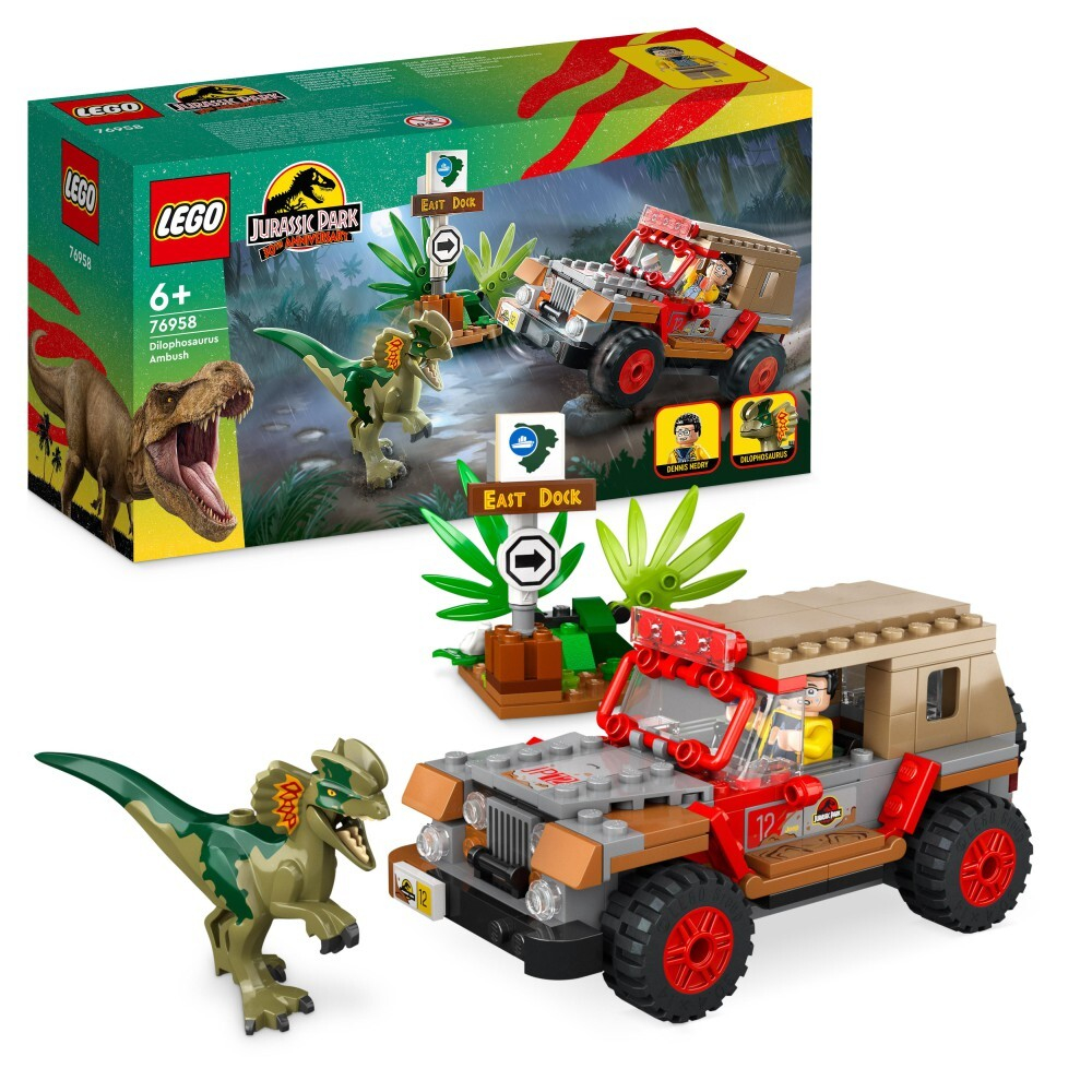 LEGO Jurassic World — Засада дилофозавра 76958