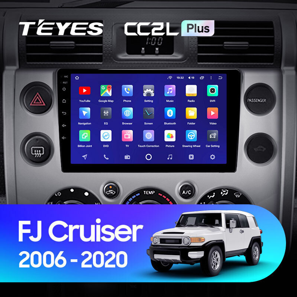 Teyes CC2L Plus 9" для Toyota FJ Cruiser 2006-2020
