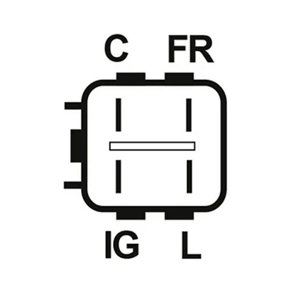 Регулятор напряжения Honda Civic (R18A)
