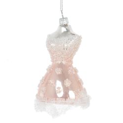 GAEM Украшение новогоднее "Платье", L7 W6 H12 см, 2в.