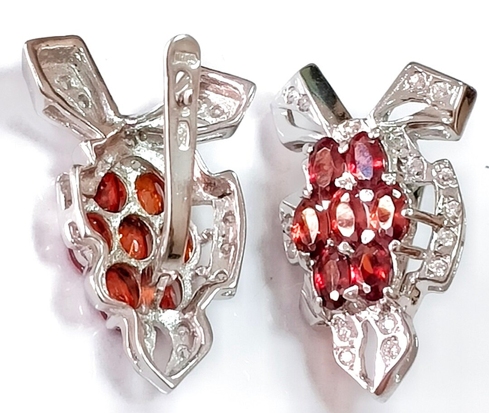 Ювелирные серьги из серебра"Эстерелла"