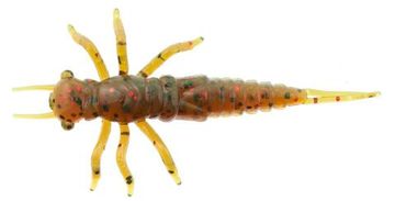 Твистеры съедобные LJ Pro Series NAYADA (4,5 см), цв. PA16, 9 шт.