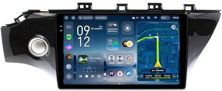 Магнитола для KIA Rio 4, Rio X-Line 2017-2020 (рамка с кнопкой) - Teyes CC4-PRO монитор 10.36" 2K QLED на Android 13, Snapdragon 778G, AI, CarPlay, DSP, 4G SIM-слот