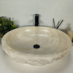 Раковина из оникса Erozy White EO-64313 62*52*15 0215