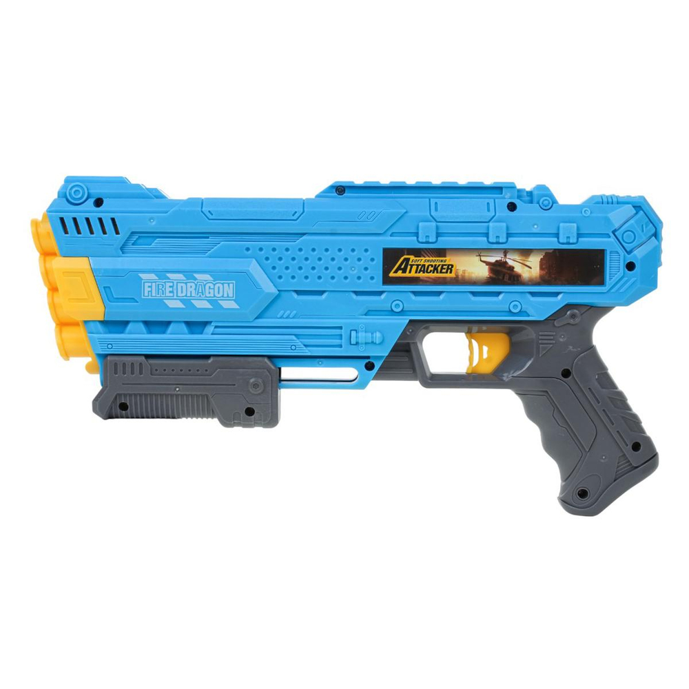 Пистолет с мягк.пулями, коробка JLX8617