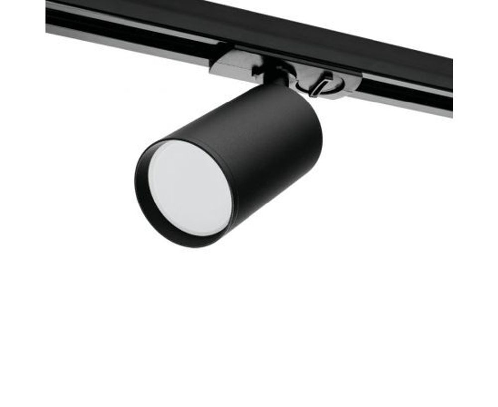 Wolta светильник трековый на шинопровод GU10 черный IP20 52x125x85 WTL-GU10/02B (арт. 855437)