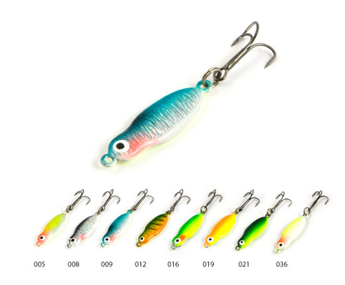 Блесна зимняя Akara Ice Lures рыбка с тройником IL015-2 2гр. 019
