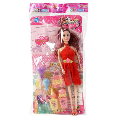 Кукла тип Модель 32см с аксесс., пакет 222-1