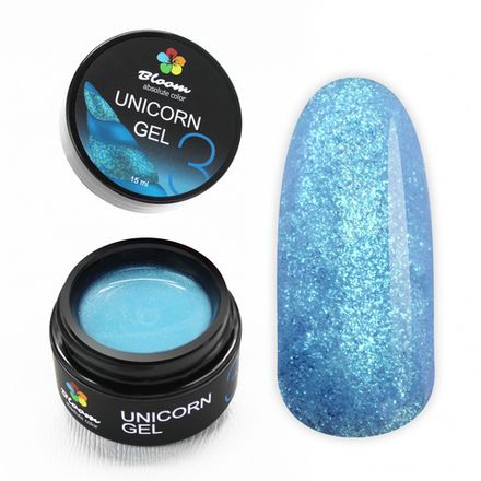 Bloom Unicorn Gel 03 - Гель моделирующий цветной, 15гр