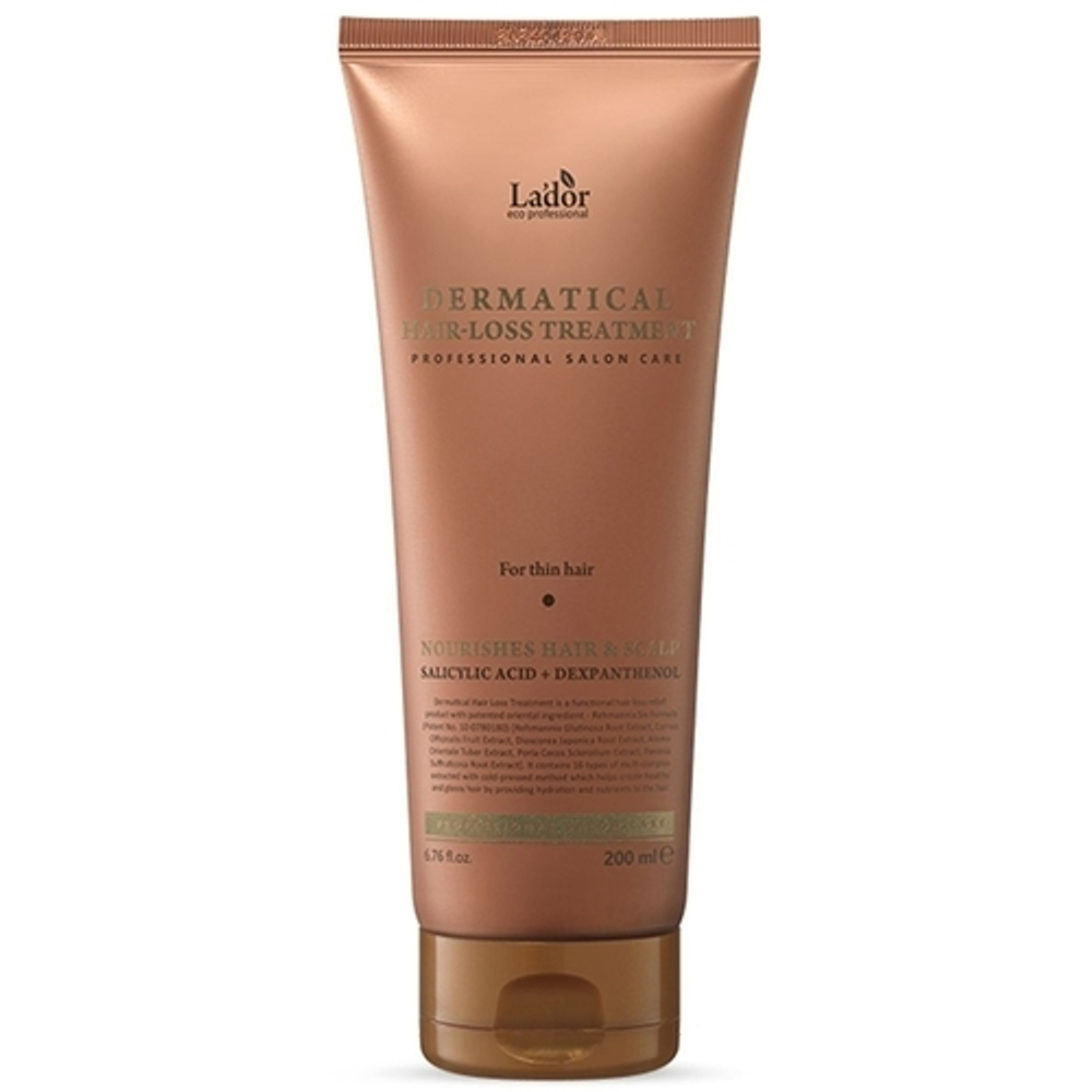[Lador] Dermatical hair-loss treatment for thin hair - Маска против выпадения волос, 200мл