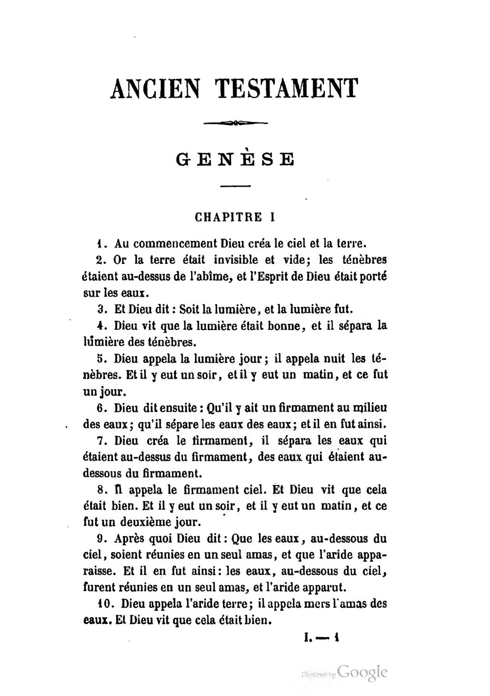 La bible des septante en francais. Vol. 1 | Pierre Giguet