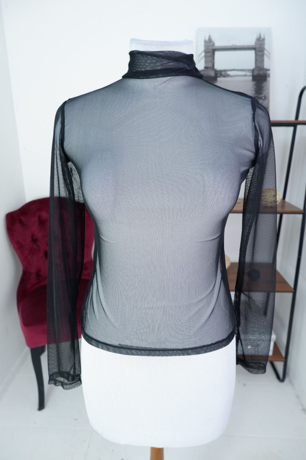 Блузка прозрачная 40-42 размер