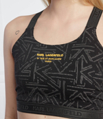 топ Karl Lagerfeld - черный(220W2150)