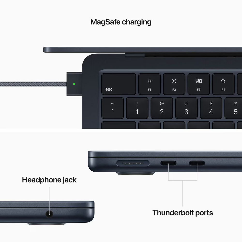 MacBook Air 15 M2/8/512 (2022) Midnight