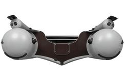 Надувная лодка Фрегат M-390 F серая