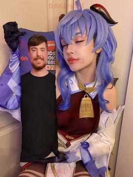 Мини дакимакура Мистер Бист, MrBeast арт. M1100, 60х20 см