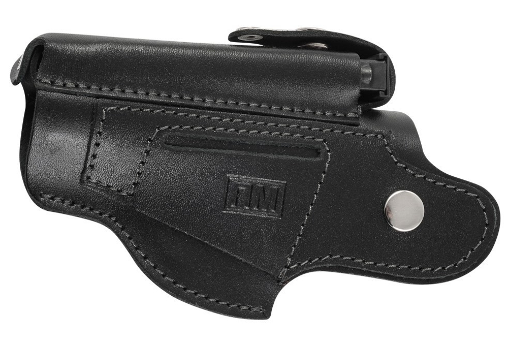 Кобура для ПМ поясная, с отделением для запасного магазина