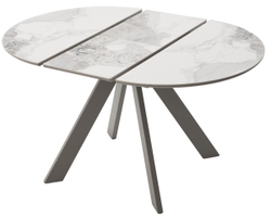 Стол БОНЖУР 100 PANDORA LIGHT, керамика / ЛАТТЕ каркас М-City