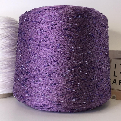 LUCKY STAR - Ri.Go; 75% вискоза, 25% люрекс; 1100м/100гр; col.7455 цвет: сирень; только мал. бобинки: 34 и 196гр.