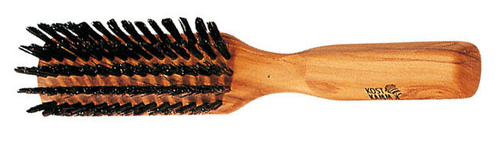 Расческа Kost, оливковое дерево, узкая, 5 рядов, жесткая (4117)