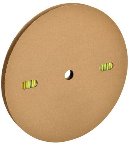 Трубка термоусадочная ТТУ нг-LS 6/3 желт./зел. (уп.200м) IEK UDRS-D6-100-K52