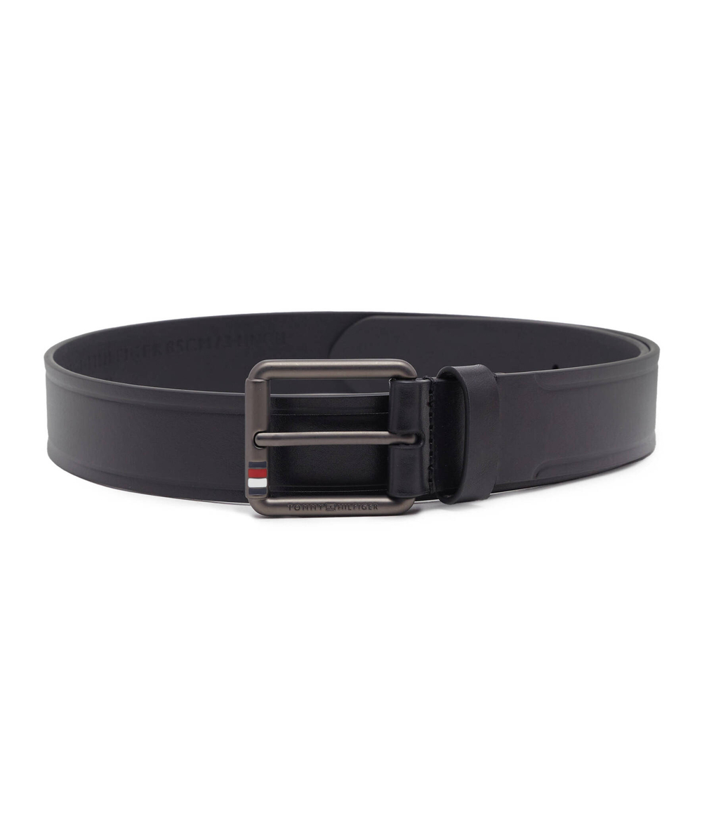 Кожаный ремень Tommy Hilfiger - черный(AM0AM12066)