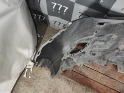 Бампер передний Mazda CX-9 2 (TC) 16-21 Б/У Оригинал TK9550031KBB