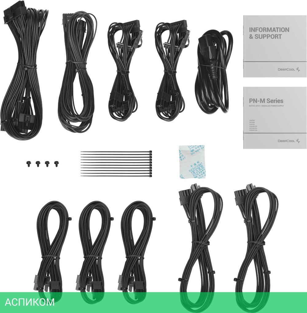 Блок питания DeepCool PN750M (R-PN750M-FC0B-EU)