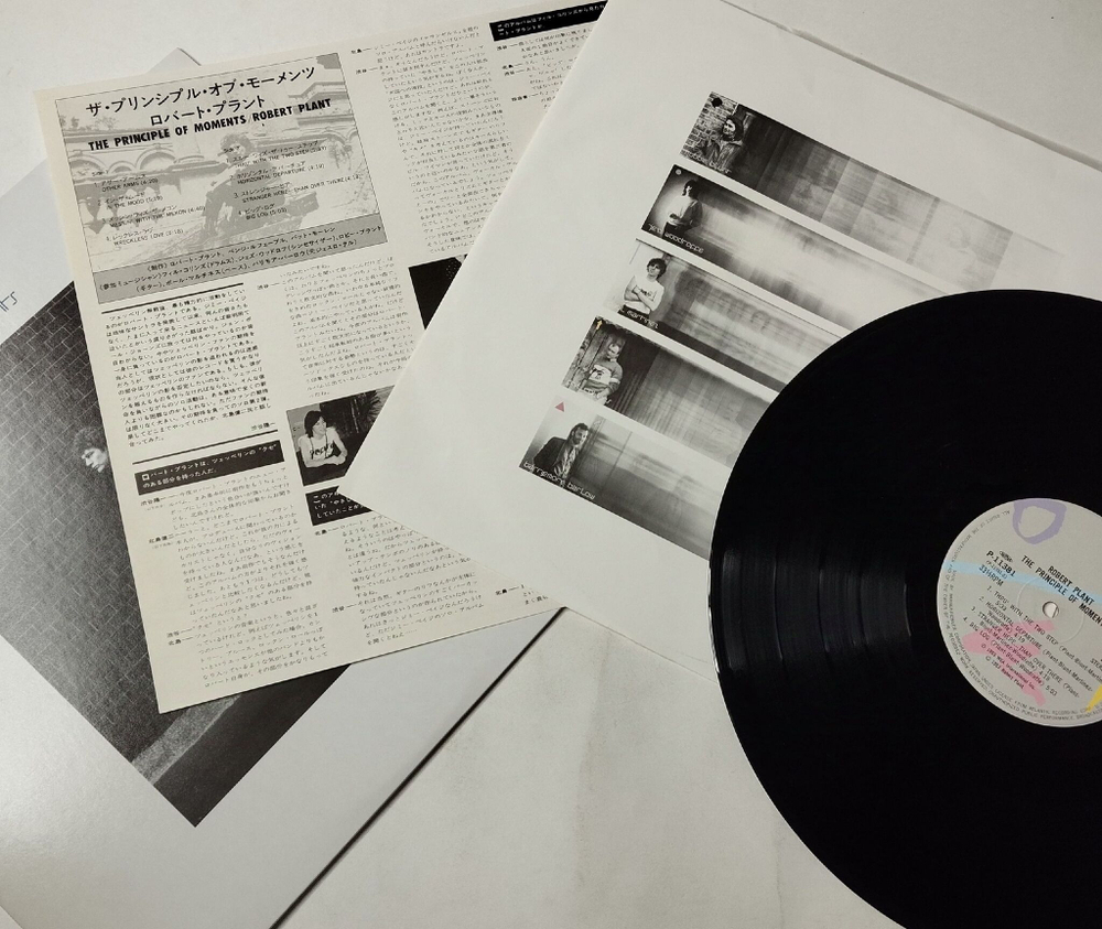 Винтажная виниловая пластинка LP Robert Plant The Principle Of Moments (Japan 1983) (No Obi) In The Mood