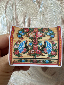 Макет "Городецкая роспись"