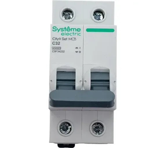 Автомат Systeme Electric City9 Set 2П 32А-С 4,5кА 38050