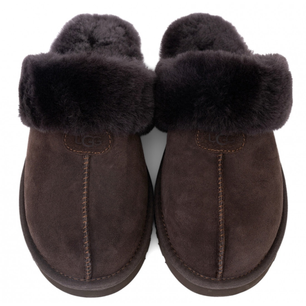 UGG Mens Slippers Scufette Chocolate