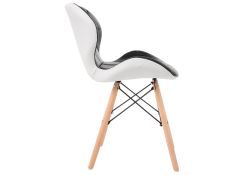 Деревянный стул PC-027 black / white