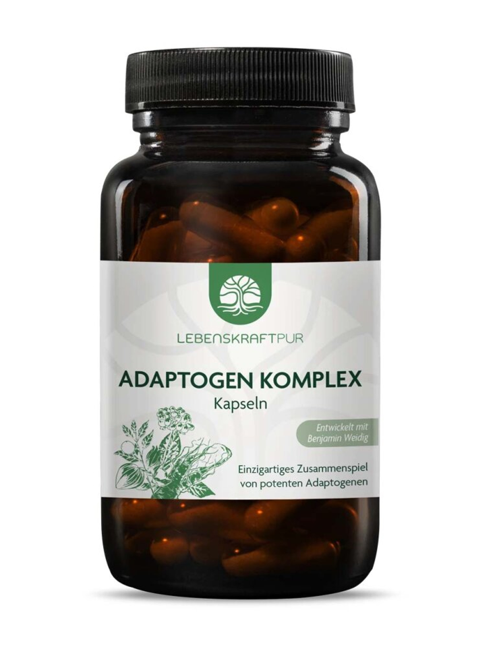 Капсулы Vitality Pure Adaptogen Complex (90 капсул), 55 гр