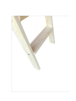Стремянка деревянная 2х6 wide (рабоч. высота 2,85м)