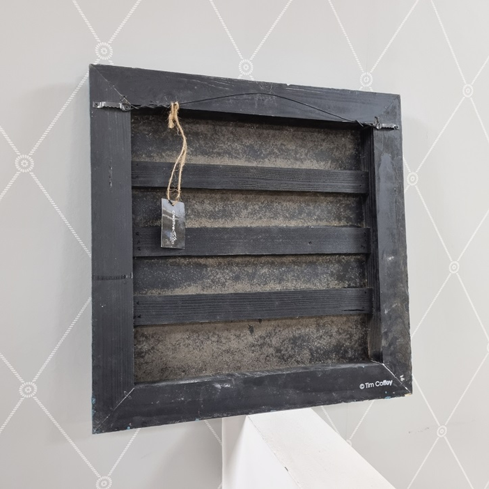 Панно "Ракушки" 40x5x40см Дерево, бумага