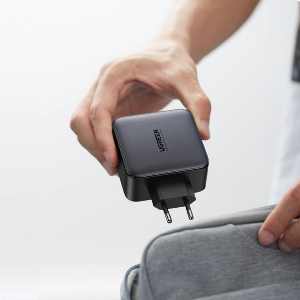 Зарядное устройство Ugreen CD226 40747 USB Type-C, USB черный