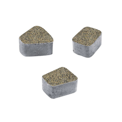 Тротуарная плитка КЛАССИКО (круг) - Гранит+ Желтый с черным, комплект из 3 видов плит