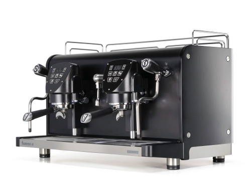 Кофемашина рожковая мультибойлерная FIAMMA VELA DUAL 2 TC BLACK (автомат, 2 группы)