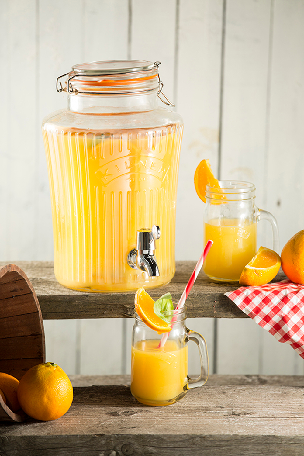 Диспенсер для напитков Vintage 5 л Kilner