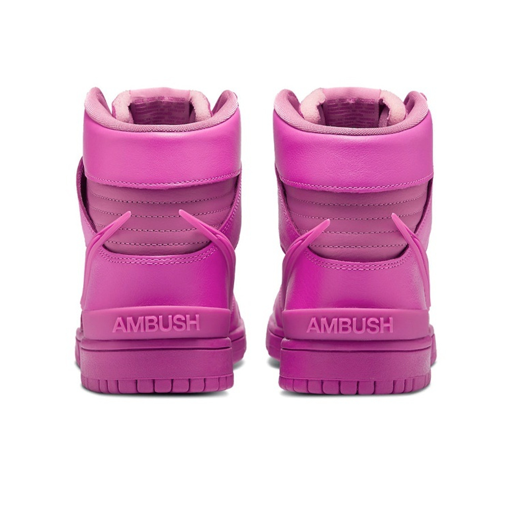 Кроссовки AMBUSH x Dunk High Cosmic Fuchsia