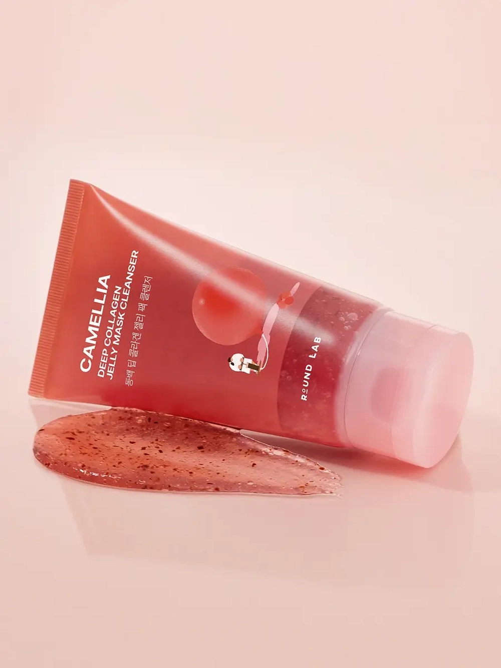 Round Lab Очищающий гель-маска с экстрактом камелии и коллагеном Deep Collagen Jelly Mask Cleanser 150 мл