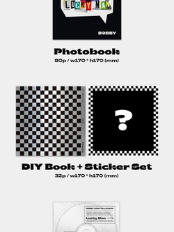 Альбом iKON Bobby - Lucky Man 2 Album RANDOM