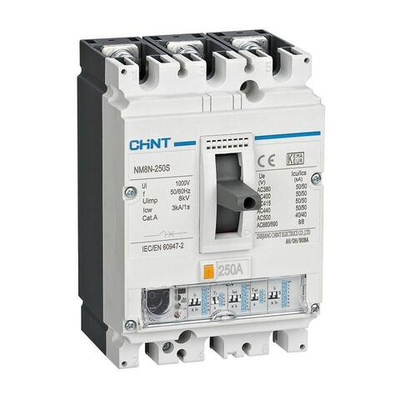 Выключатель автоматический защиты двигателя 3п 630А 50кА NM8N-630S ENM (R) CHINT 269558