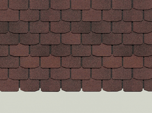 Гибкая черепица Döcke PIE EUROPA/ SLATE/ Коричневый